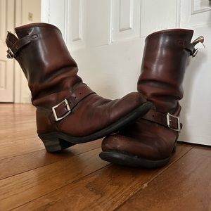 Frye Women’s Engineer Leather Boots 7.5